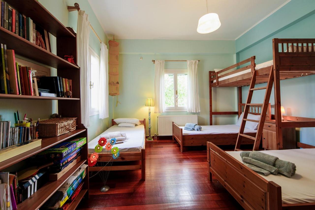 Ferienwohnung Jasmine Of Poseidonia Posidhonía Exterior foto